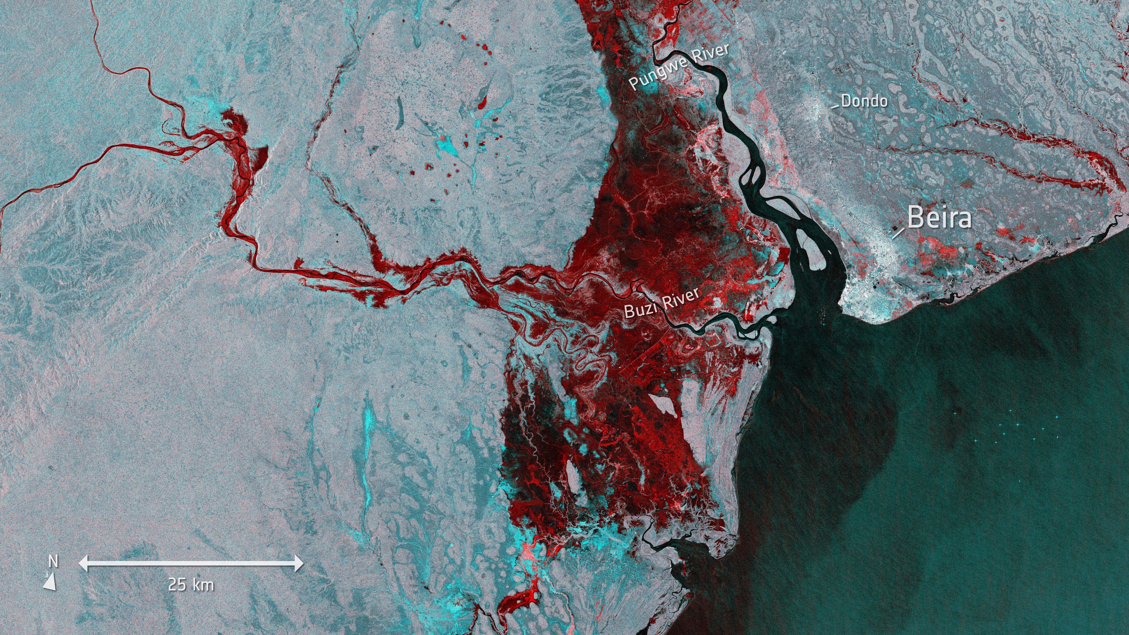Flood on Sentinel-1